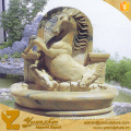 mable horse water wall fountain for garden decoration